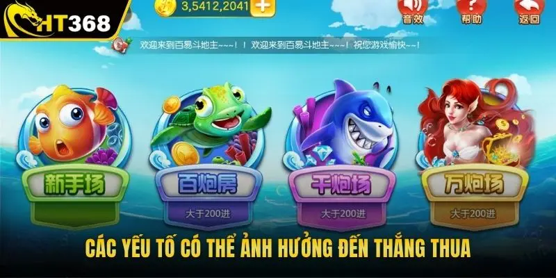 Các yếu tố có thể ảnh hưởng đến thắng thua