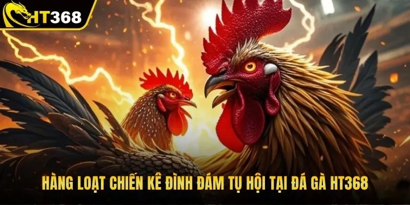 Hàng loạt chiến kê đình đám tụ hội tại đá gà HT368