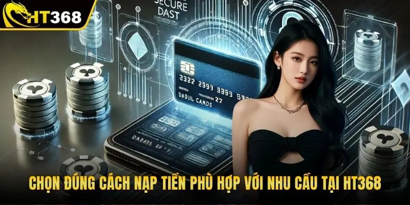 Chọn đúng cách nạp tiền phù hợp với nhu cầu tại HT368